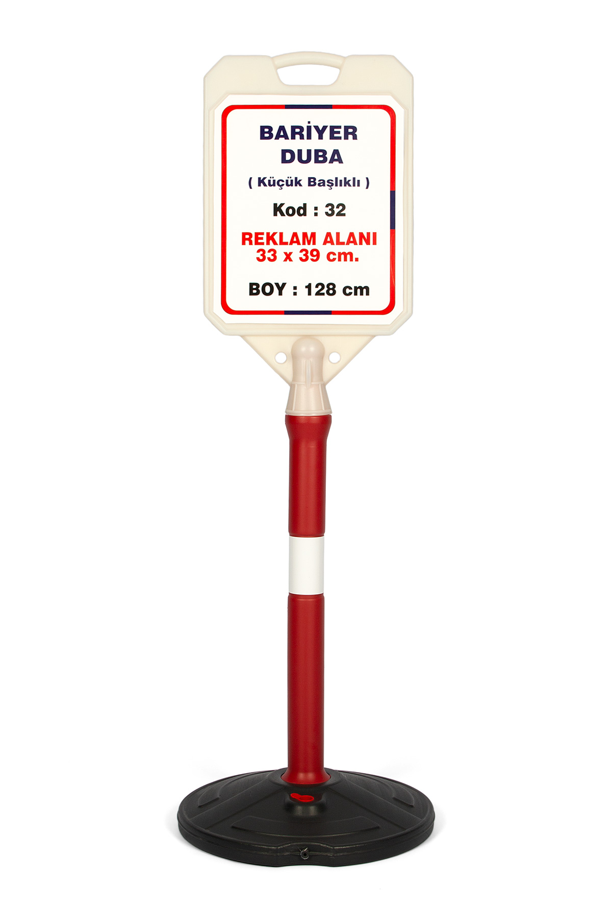 Barriera Cono Piccolo Kit testa Bianco