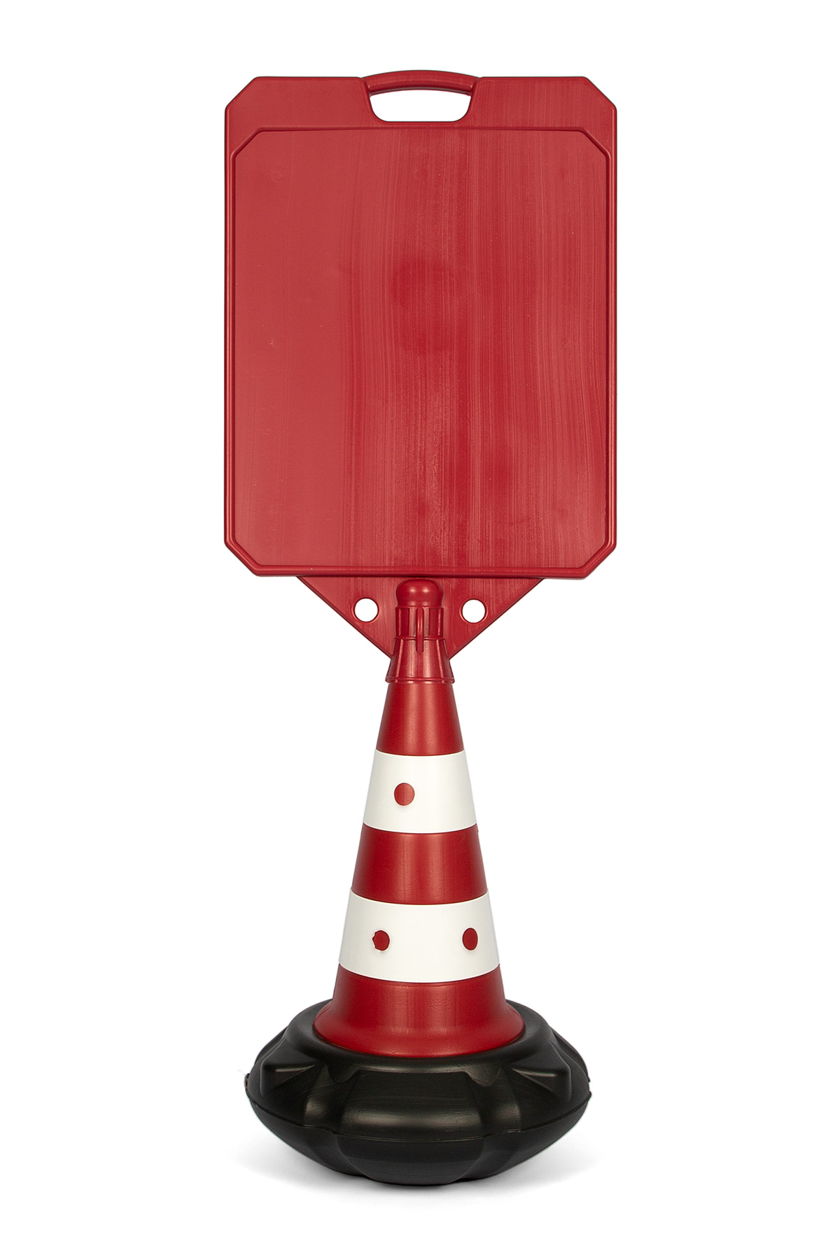 不倒翁路锥大头部组件红