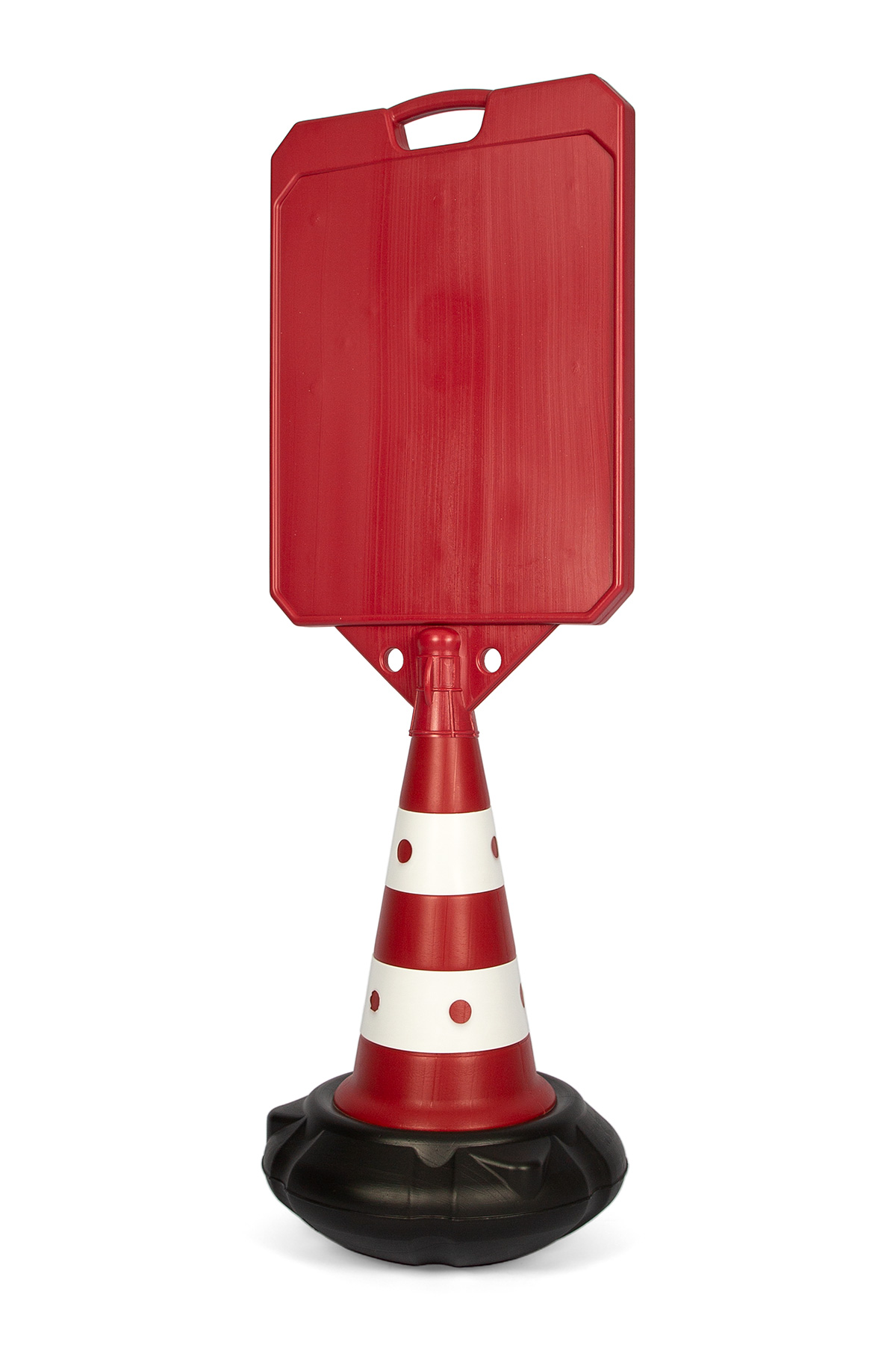 不倒翁路锥大头部组件红 ek görsel